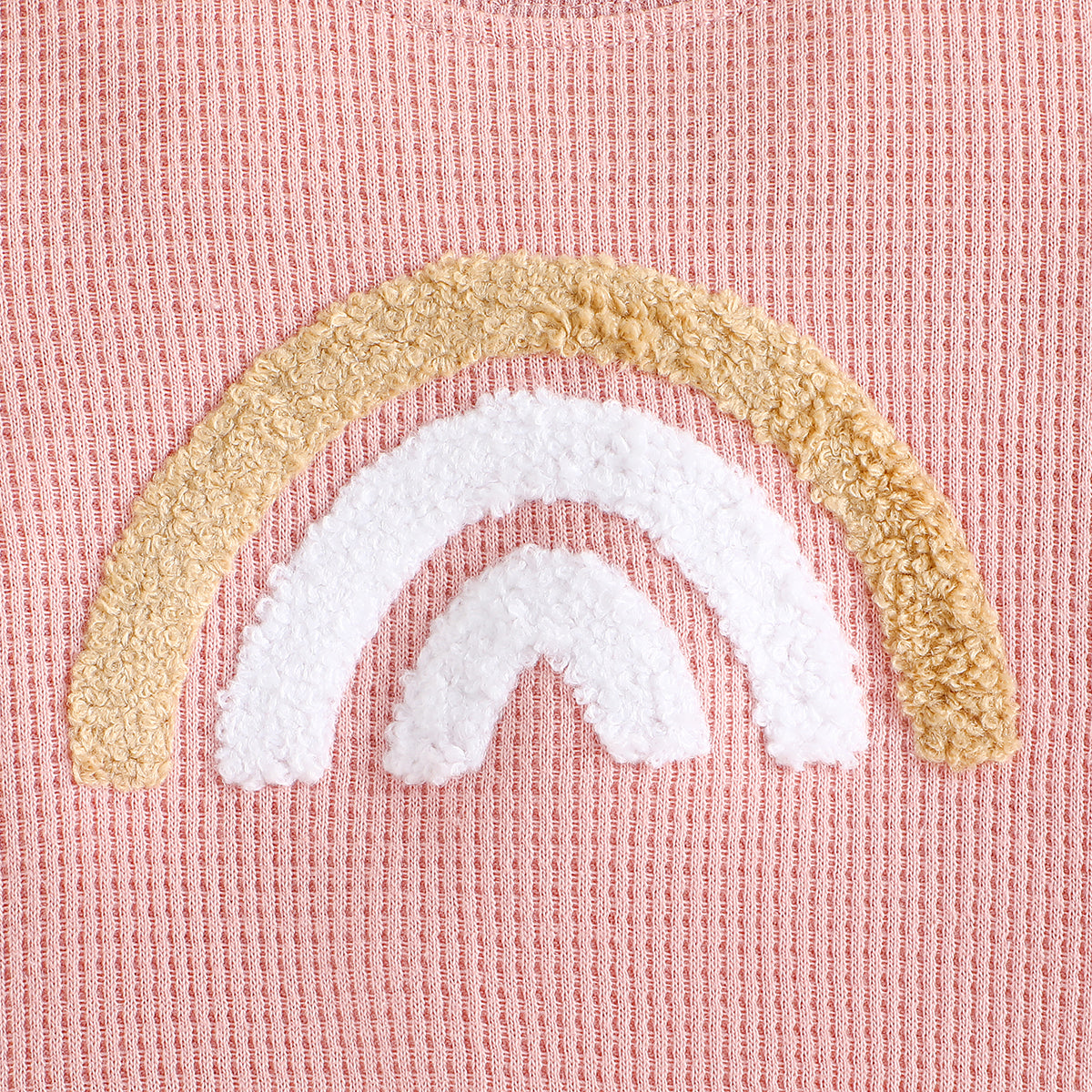 Rainbow Hoodie Pink